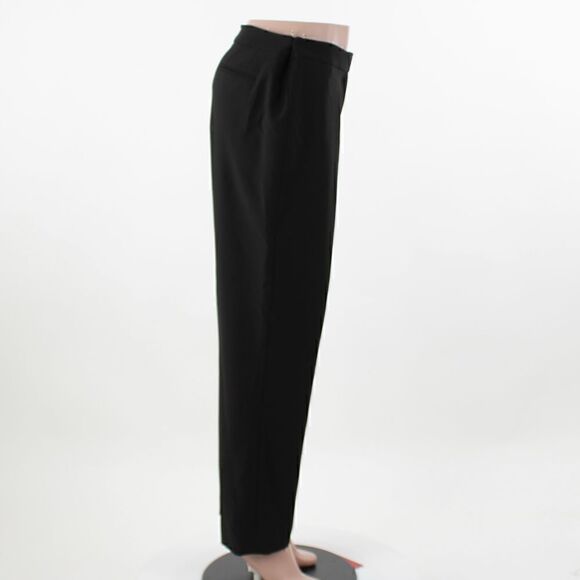Anne Klein Cropped Straight-Leg Pants Anne Black - Picture 5 of 5